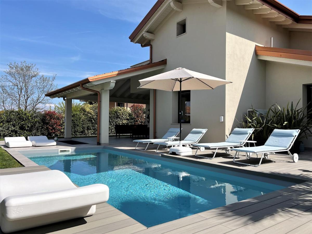 Ferienhaus Casa Sulle Colline Di Barcuzzi Pool, Garden And Barbecue Exterior photo